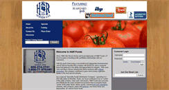 Desktop Screenshot of handrfoods.com